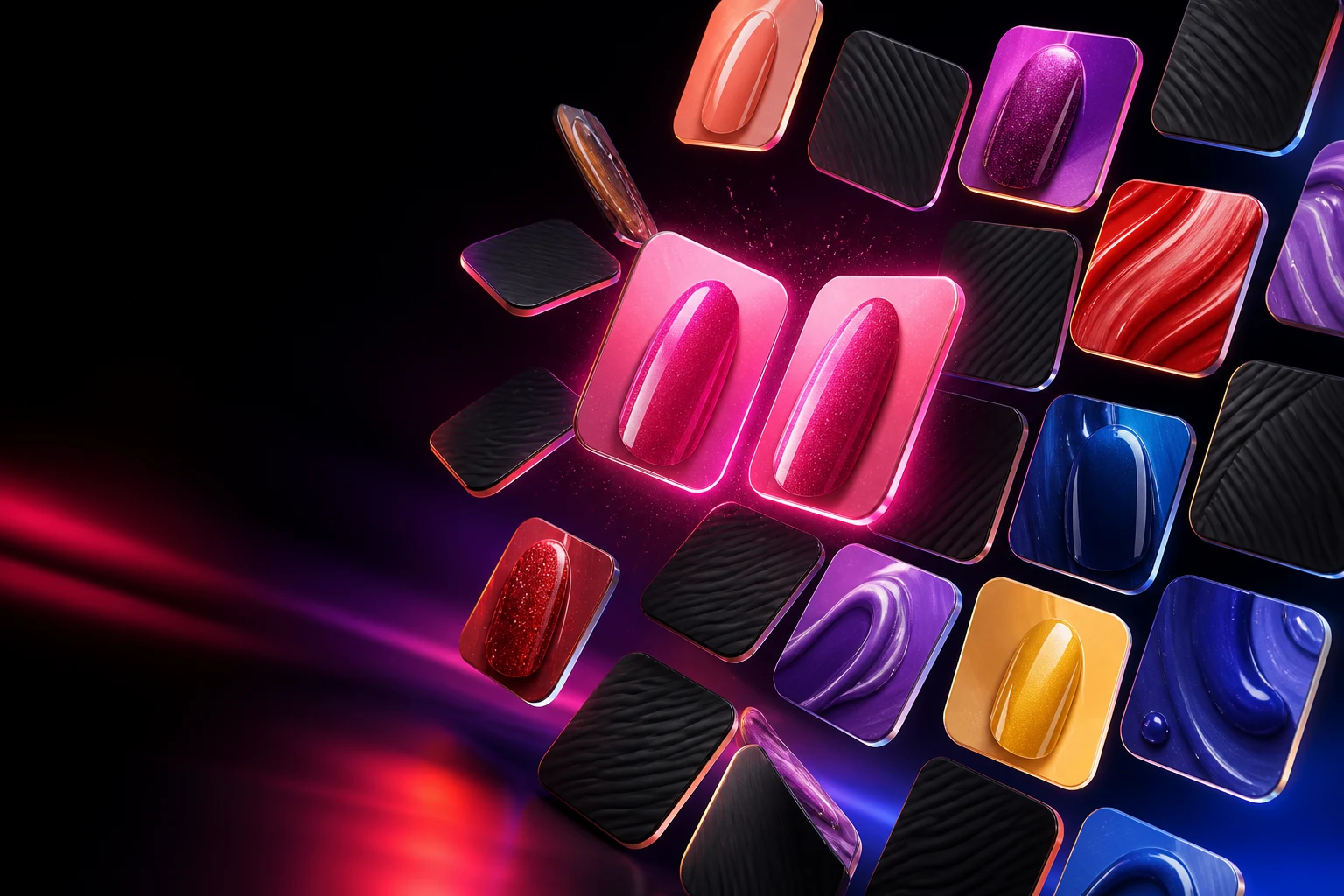 Color memory game cards